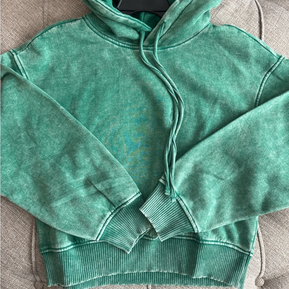 Zenana Outfitters Teal Women's Hoodie Sweater